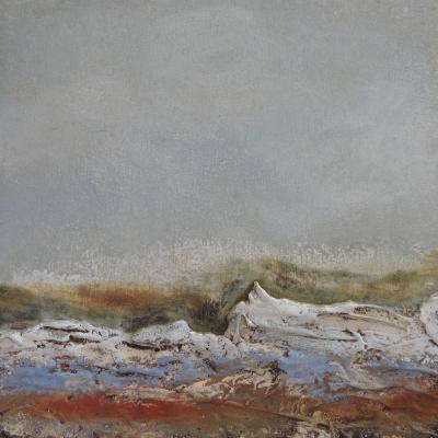 Peinture sur médium 25 cm / 25 cm 