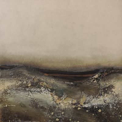 Peinture sur médium 35 cm / 35 cm