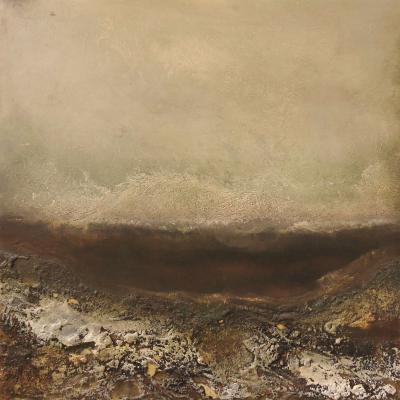 Peinture sur médium 35 cm / 35 cm