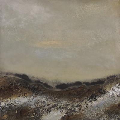 Peinture sur médium 35 cm / 35 cm