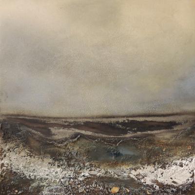 Peinture sur médium 35 cm / 35 cm
