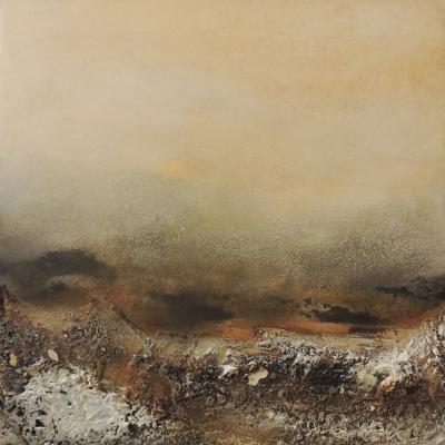 Peinture sur médium 35 cm / 35 
